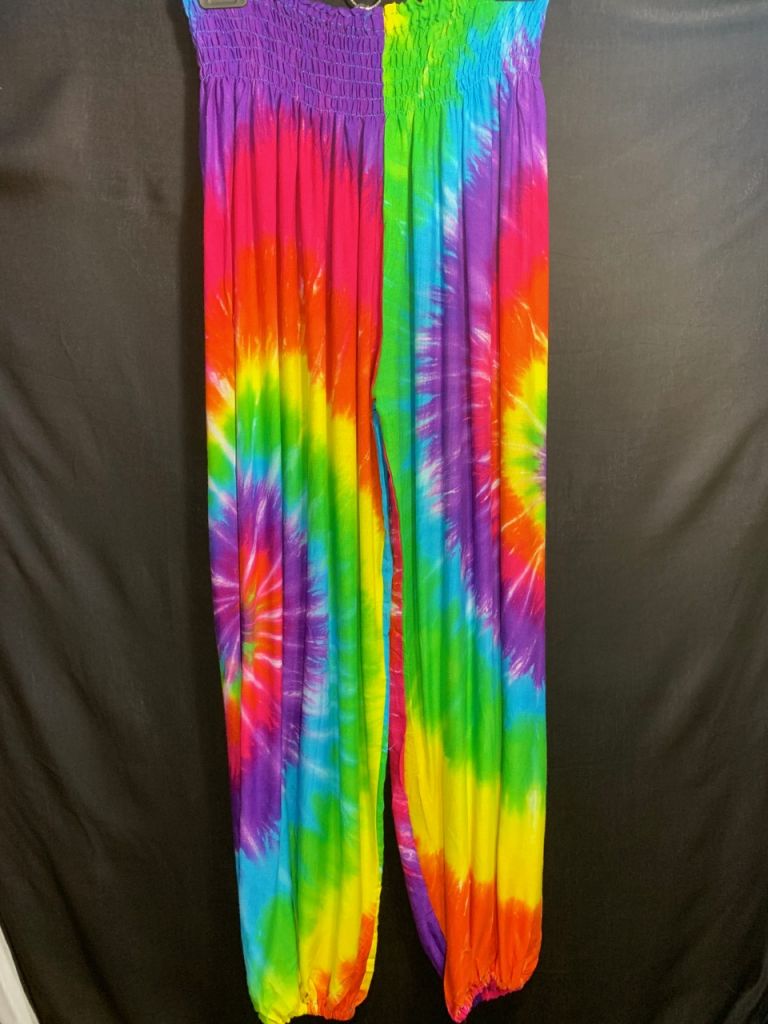 TyeDye Rainbow Pants Utopian Bazaar